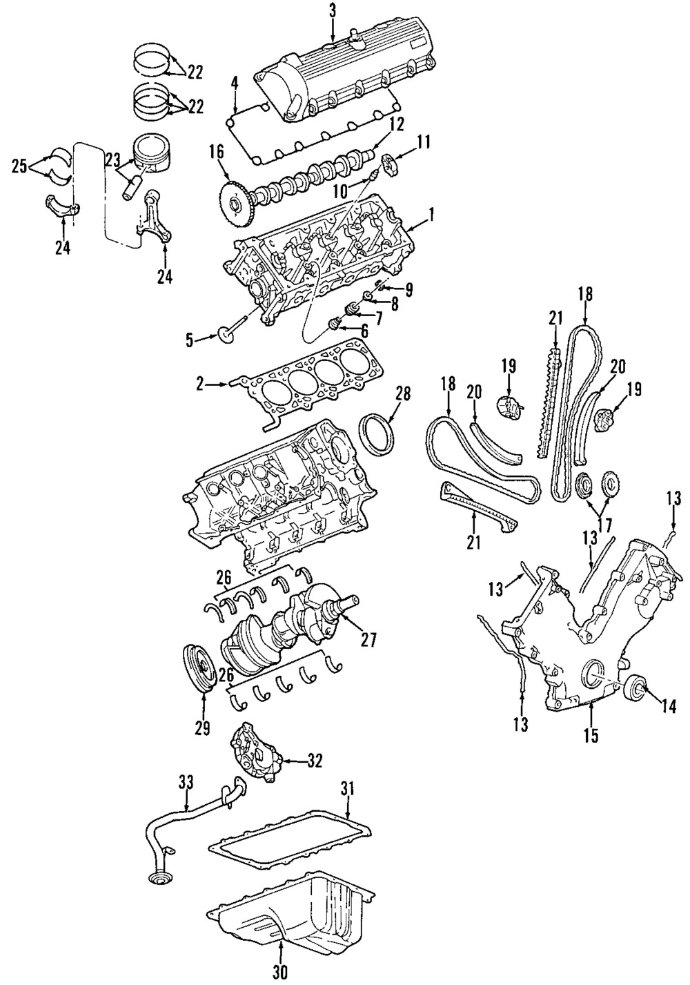 Genuine Ford Engine Valve Spring EL3Z6513A