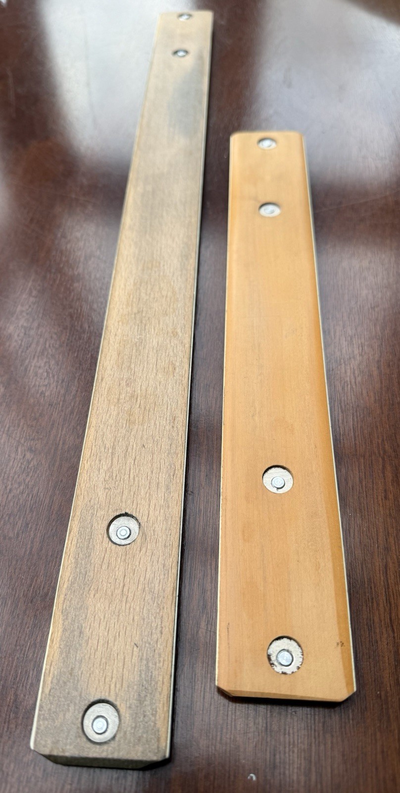 Drafting machine scale rules pair Kuhlmann