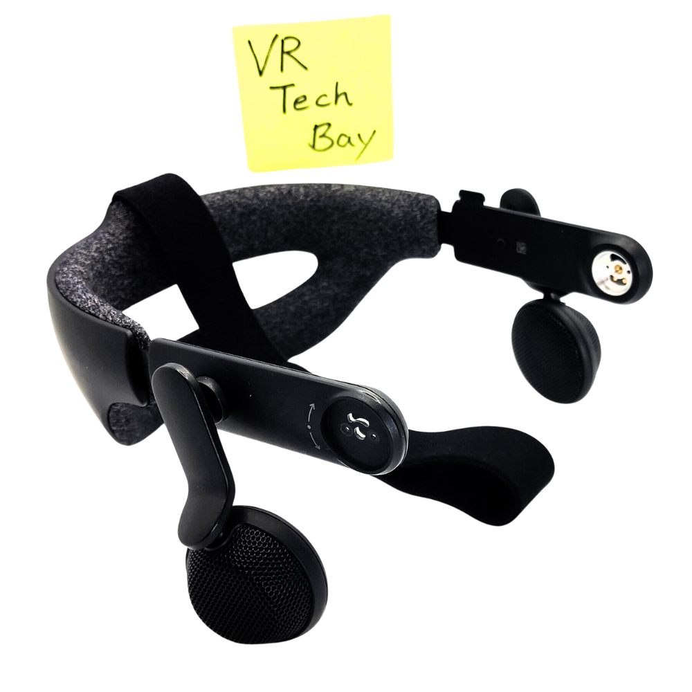 Valve Index Headset Head Strap w/ Left & Right Speakers + Back Clip