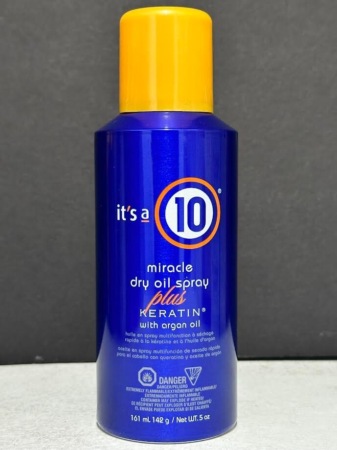 It's (its) a 10 Miracle Dry Oil Spray Plus Keratin With Argan Oil - 5 oz