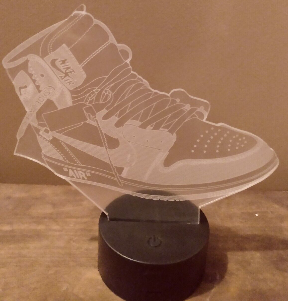 Nike Air Sneaker LED Color Changing Night Light