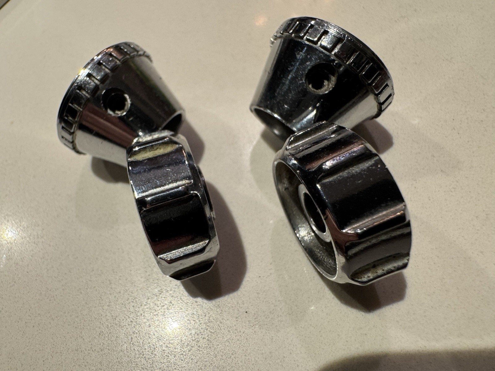 1953 1954 CADILLAC Radio Control Knobs Pair