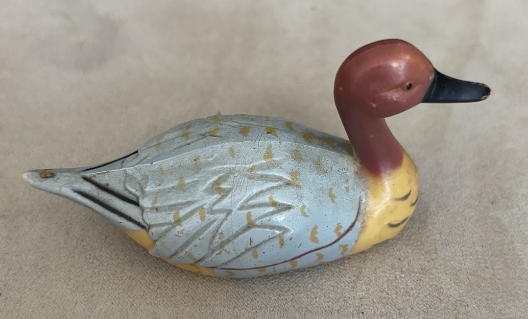 Duck Pencil Sharpener , Missed Sharpener, Vintage 3”x1”