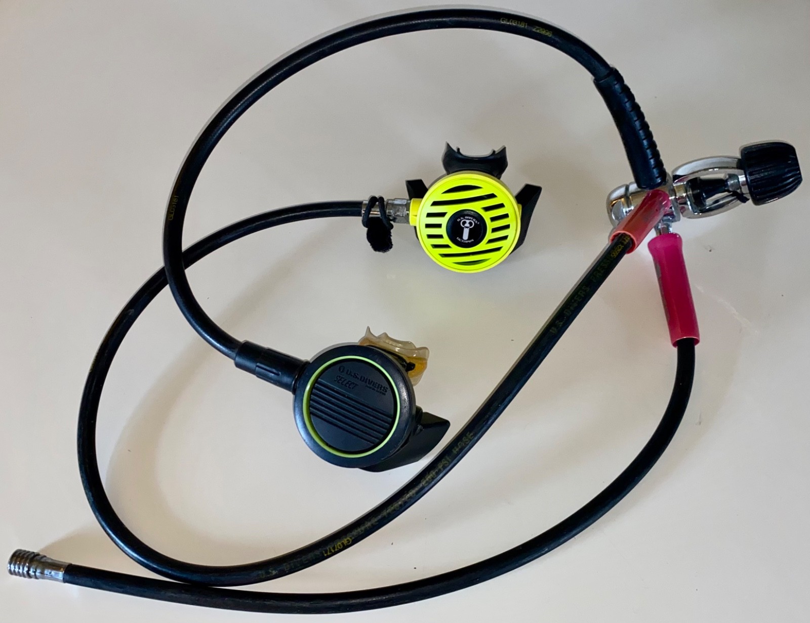 U.S. DIVERS "SELECT" and "OCTOPUS" First & Second Stage Regulators