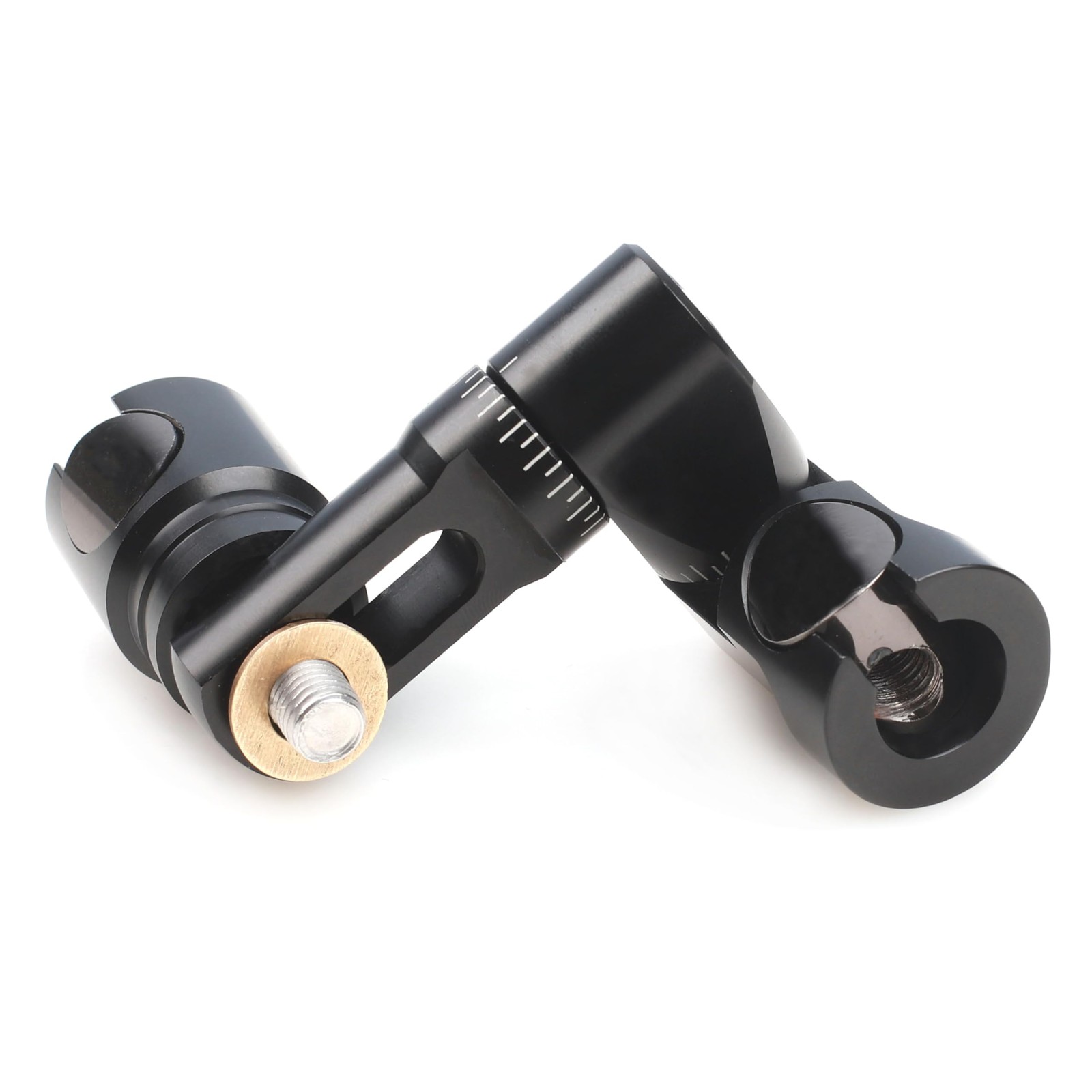 High-Performance Adjustable Single-Sided Bipolar V-bar Composite Bow stabiliz...