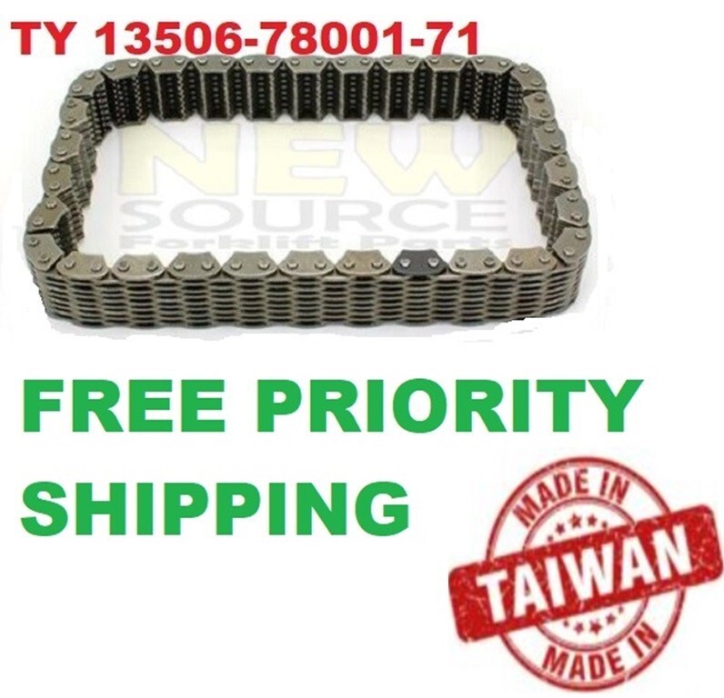 13506-78001-71  TOYOTA FORKLIFT 5 + 6 HYDRAULIC PUMP CHAIN 13506-96001-71 CR006