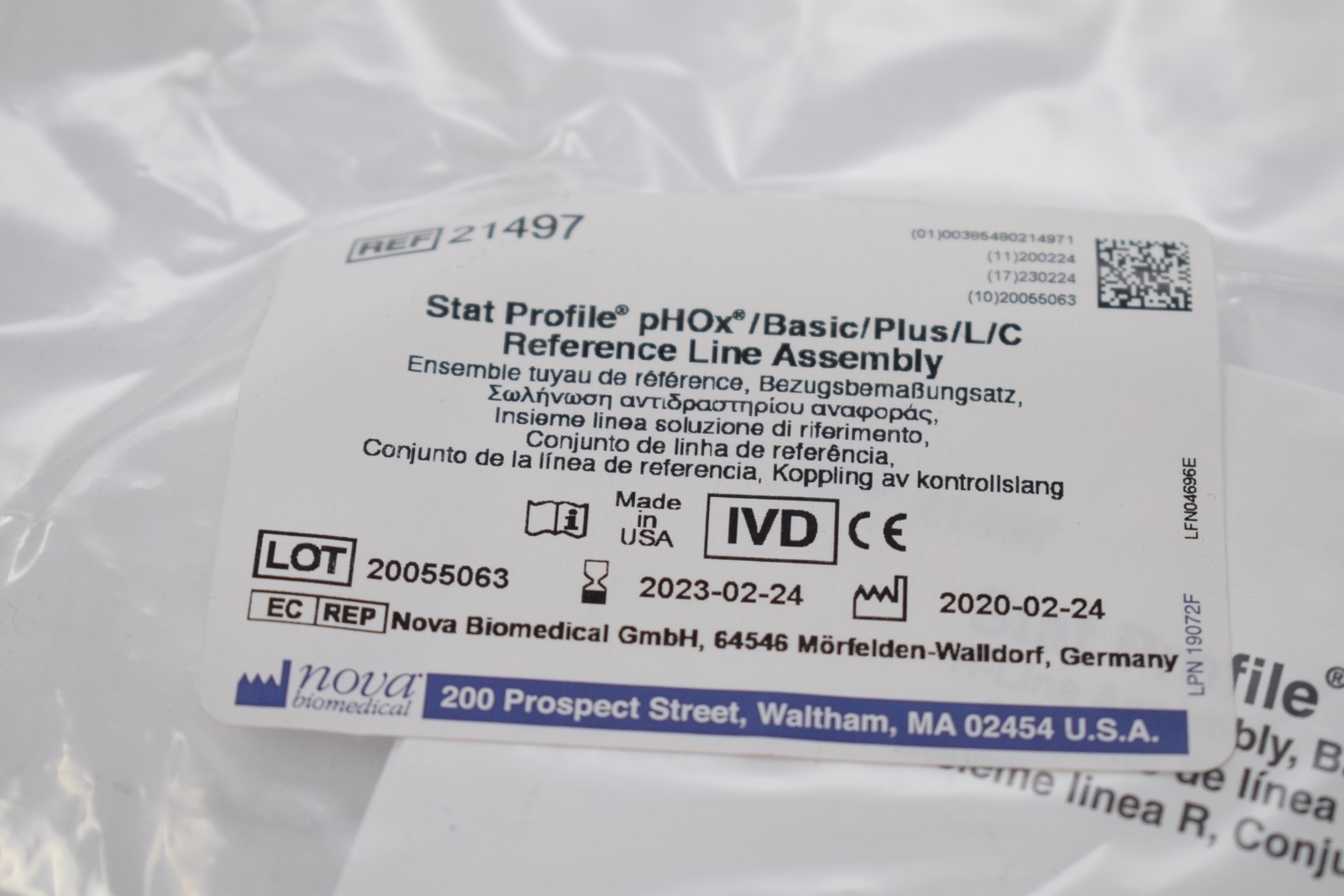 Nova Biomedical Corporation Probe Cleaning Kit 02702