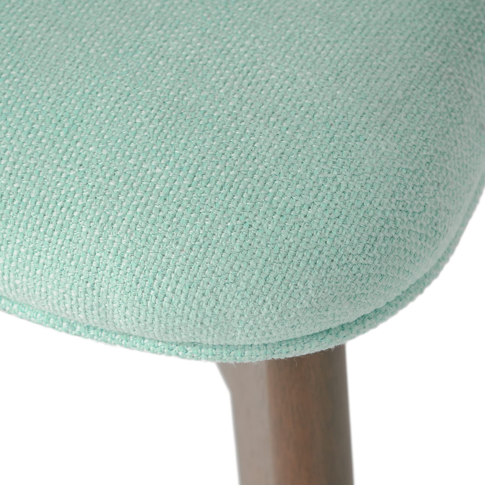 Christopher Knight Home Chazz Mid-Century Fabric Dining 2-Pcs Set, Mint