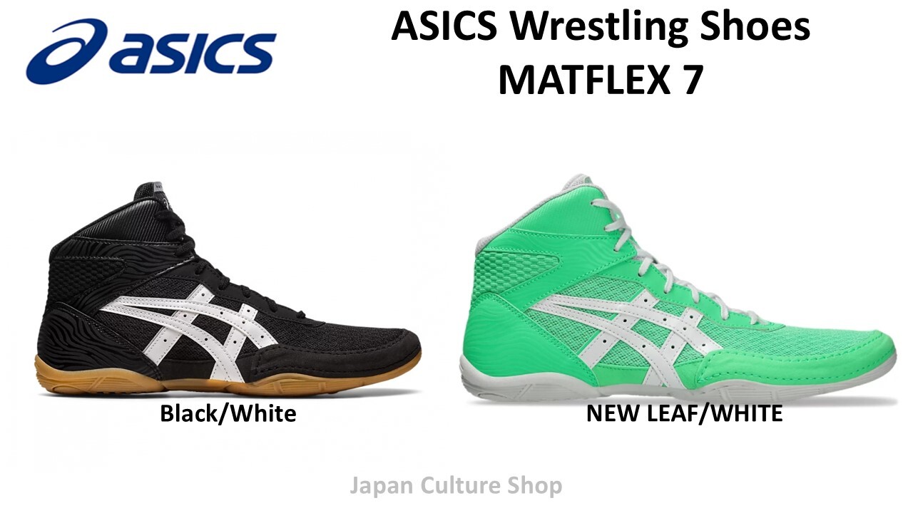 Asics Wrestling Shoes MATFLEX 7 1081A051 001, 300 New W/Box FedEx Shipping Japan