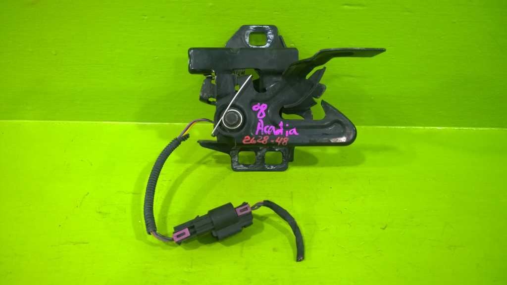 07 08 09 10 11 12 GMC ACADIA SLT 3.6L AT HOOD LOCK LATCH OEM 2628-48