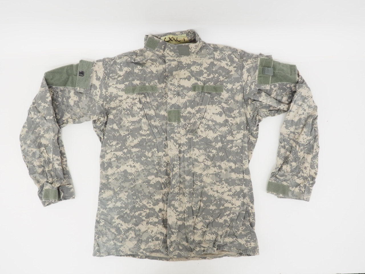 US Army Combat Uniform Coat Large XX-Long Digital Desert Camo 50/50 Cotton Nylon