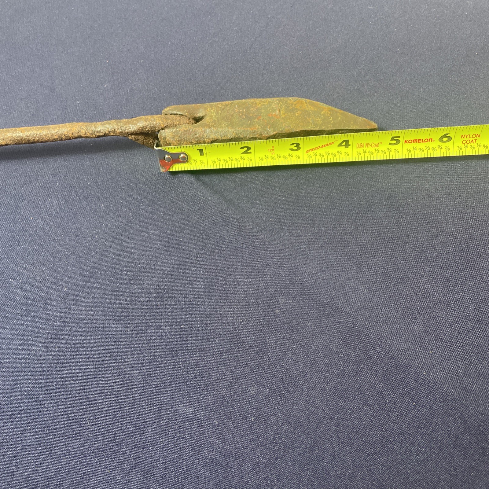 LARGE OLD ANTIQUE COPPER SOLDERING IRON
