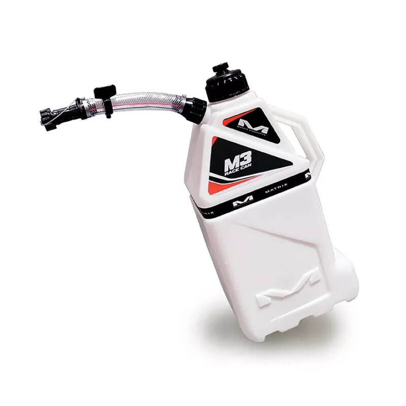 Matrix Concepts M3 Utility Can 4 Gallon Transparant/Black M3-101