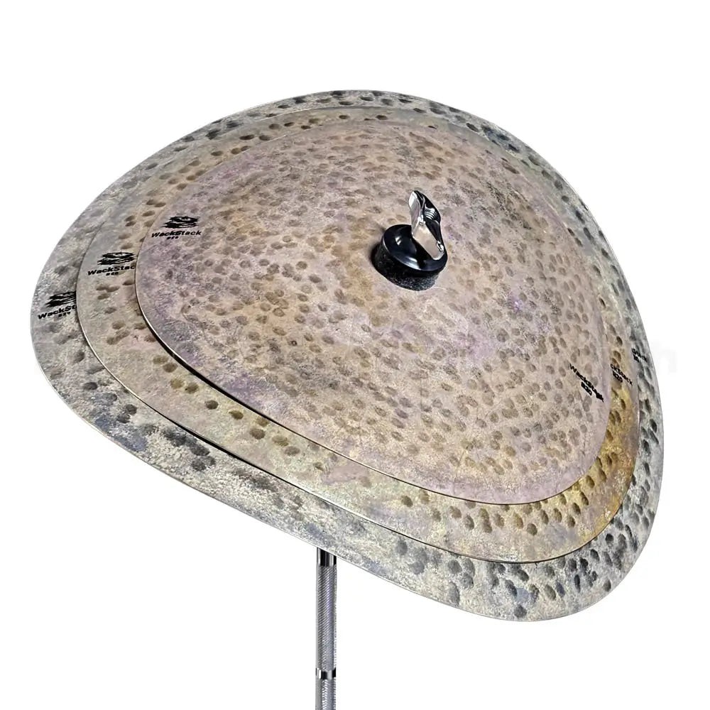 Avenir WackStack Raw B20 Clap Effect Cymbal Stack 11/13/15