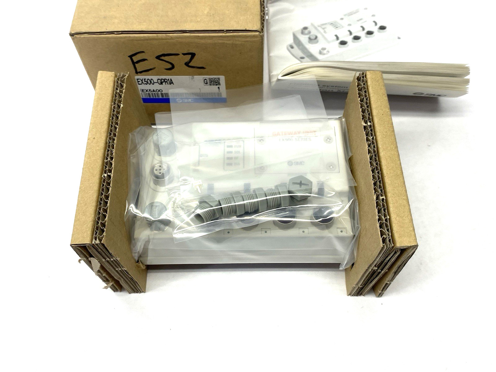 SMC EX500-GPR1A Serial Interface Unit, PROFIBUS, 64/64
