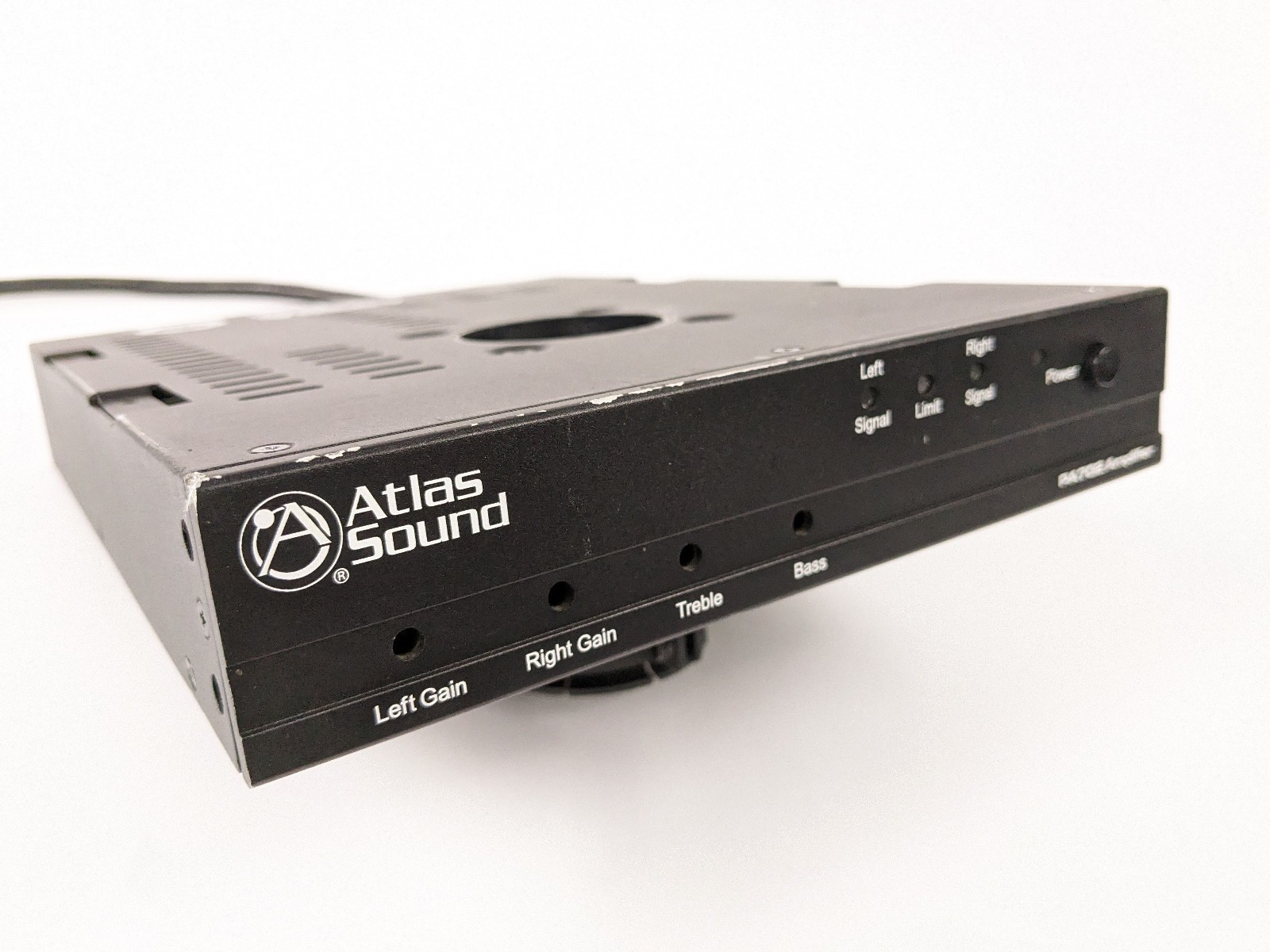 Atlas Sound Amplifier PA702 70W 2-Channel Pole Mount Amplifier w Socket