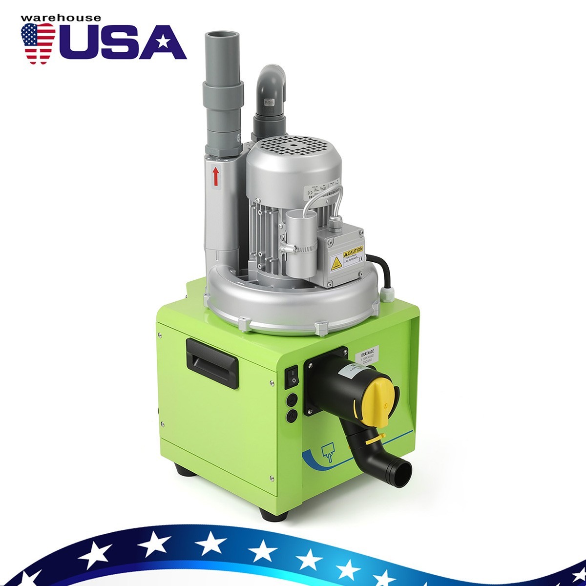 Dental Unit Chair Computer Controlled DC Motor PU/Air Compressor/Suction machine