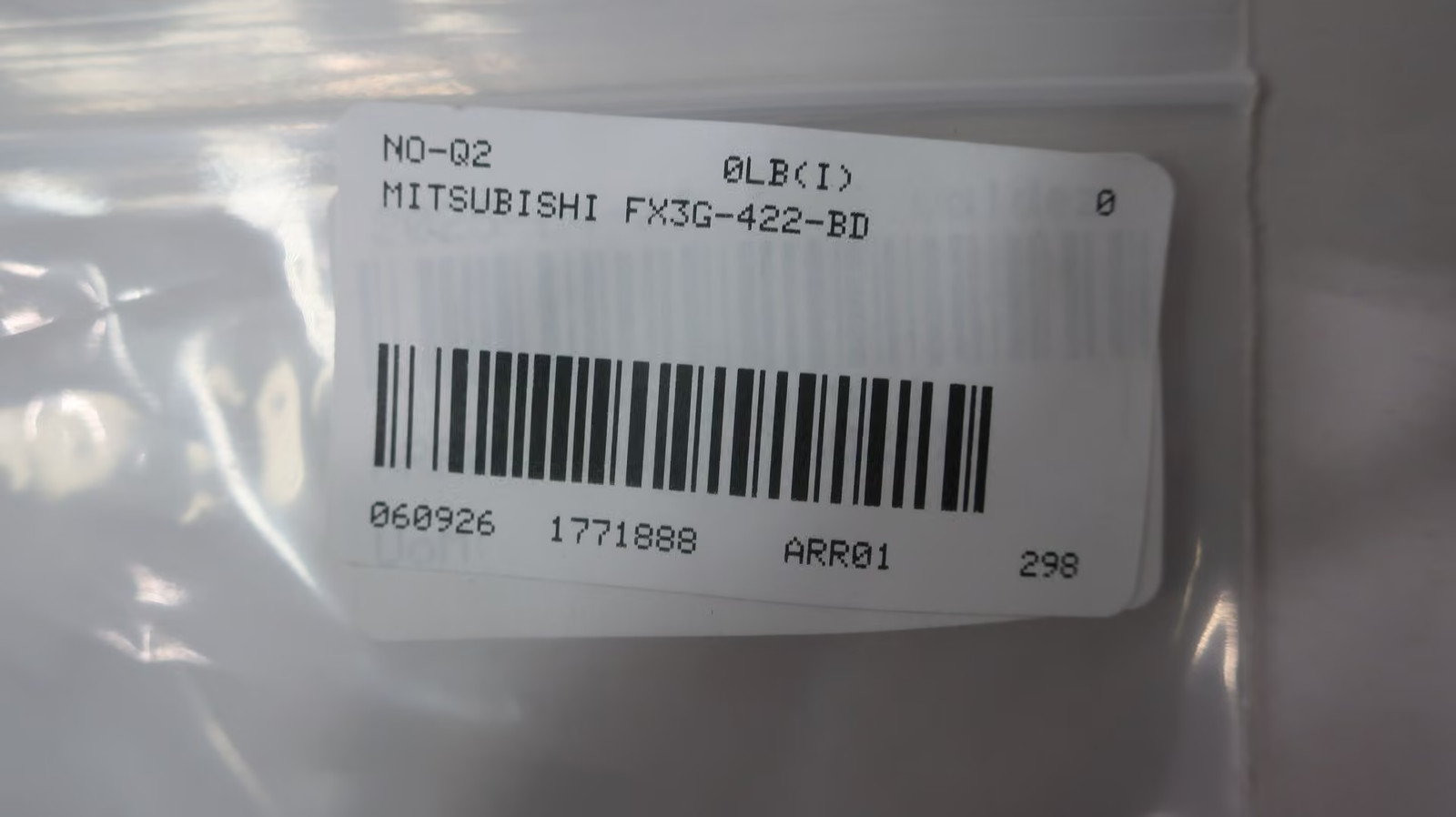 Mitsubishi FX3G-422-BD Comm Interface Board