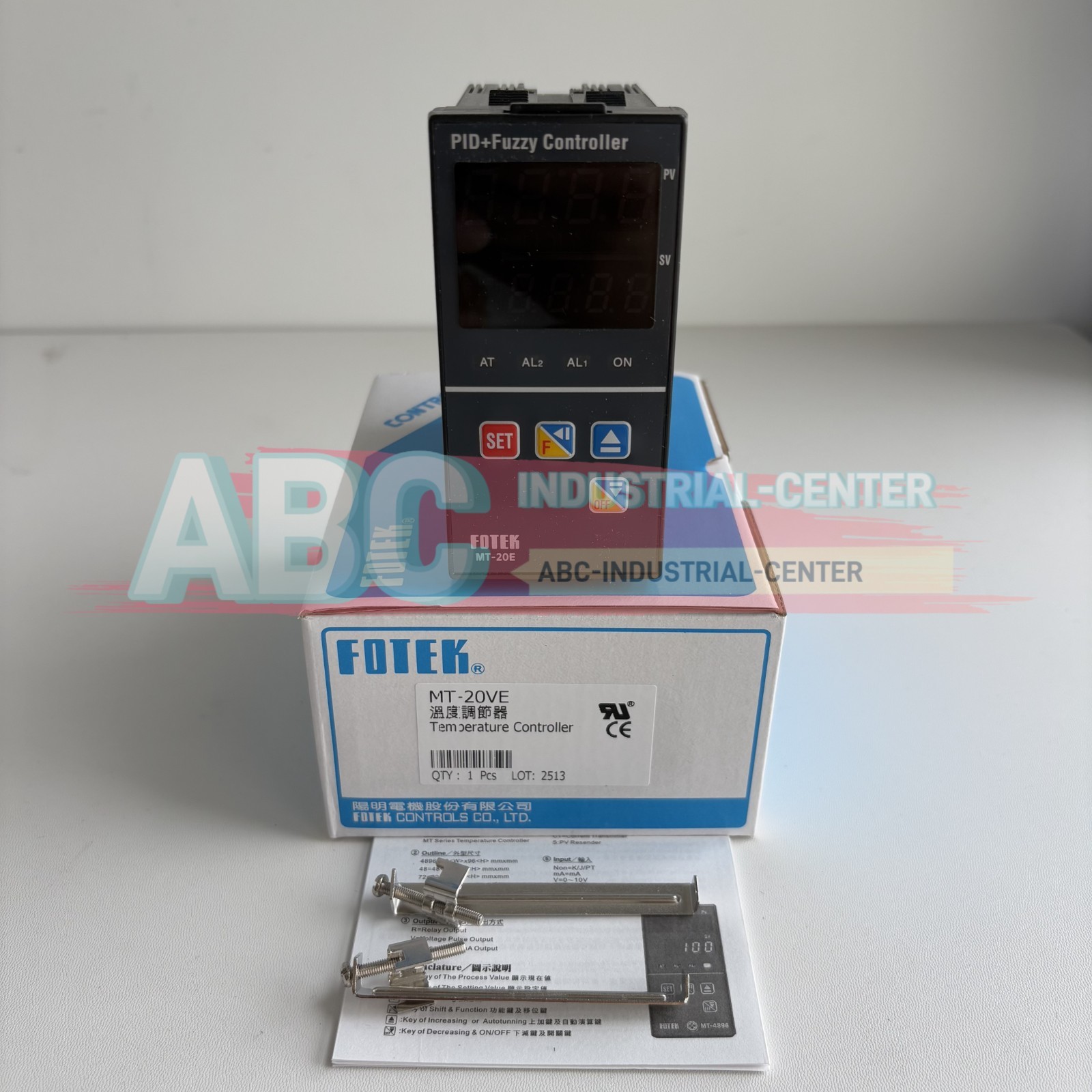 1PCS New Fotek MT-20VE Temperature controller#