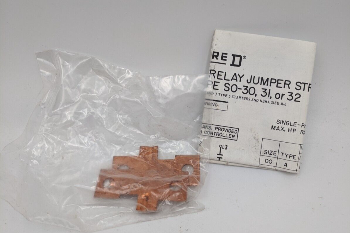 Overload Relay Jumper Strap Kit 9998-S031 Square D Series A, Lot of 2, 86261