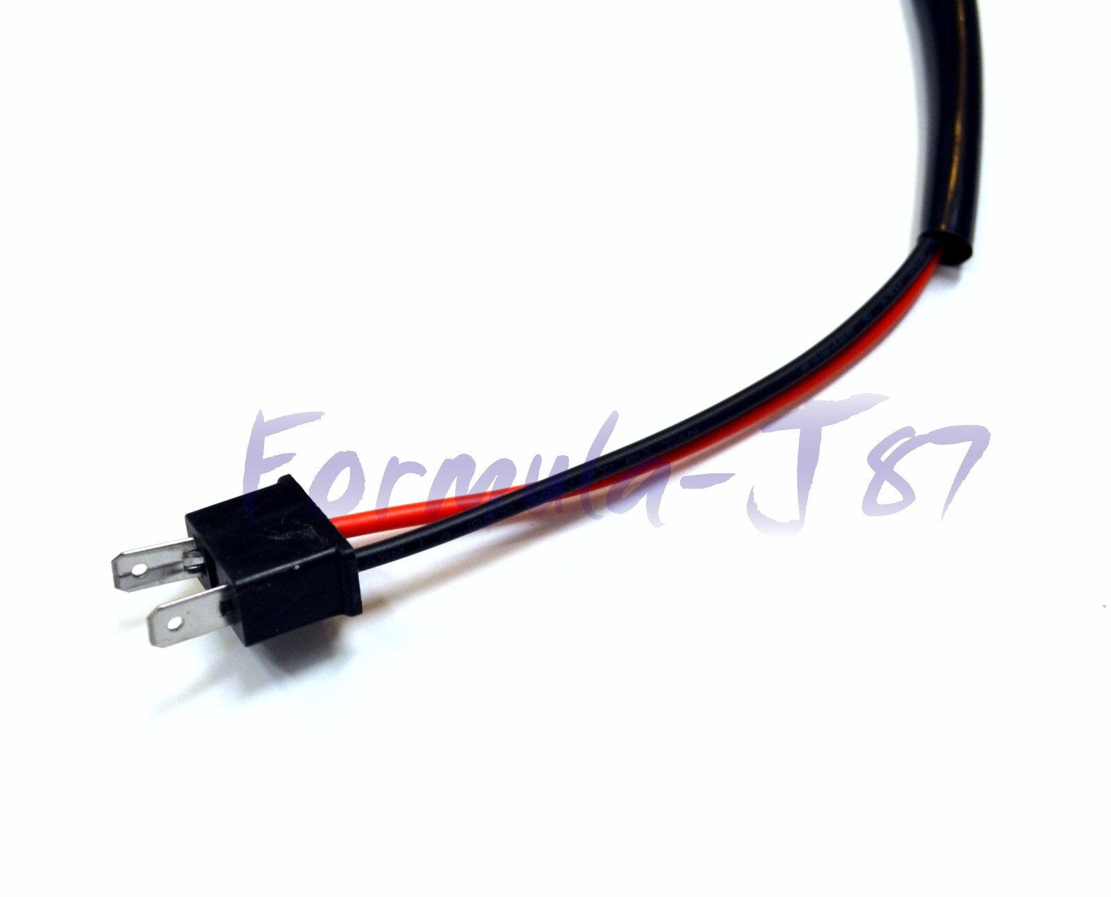 HID Kit Extension Wire H7 Two Harness High Beam Female Socket Replace Xenon Fit