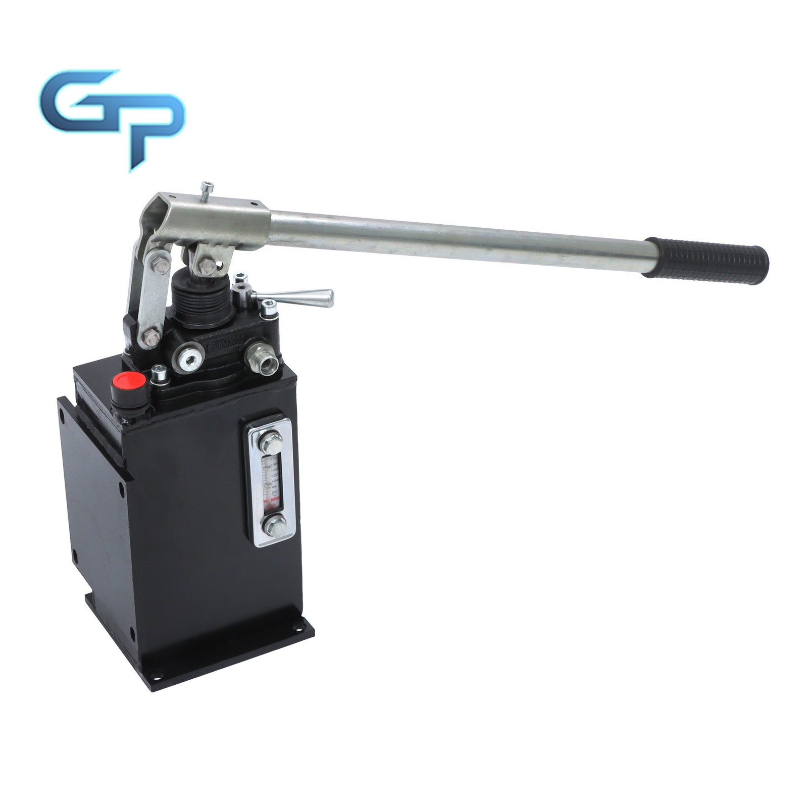 Double Acting 2.7 CID Hand Pump Hydraulic With Valve 0.75 Gal