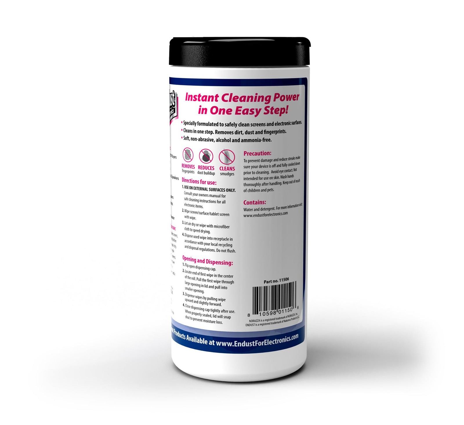 For Electronics; Screen & Surface Cleaning Wipes, For TV, Phone, Computer Mon...