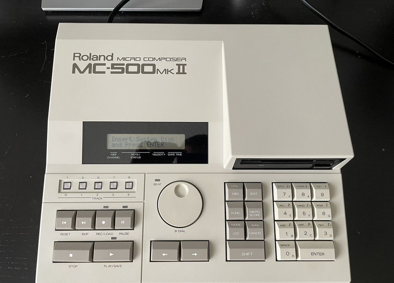Vintage 1980s Roland MC-500 Micro Composer