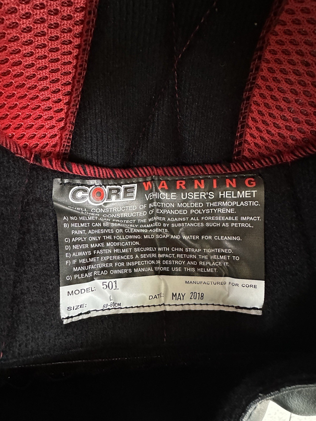 Core Cruiser-X Half Helmet (Black Medium) DOT Certified