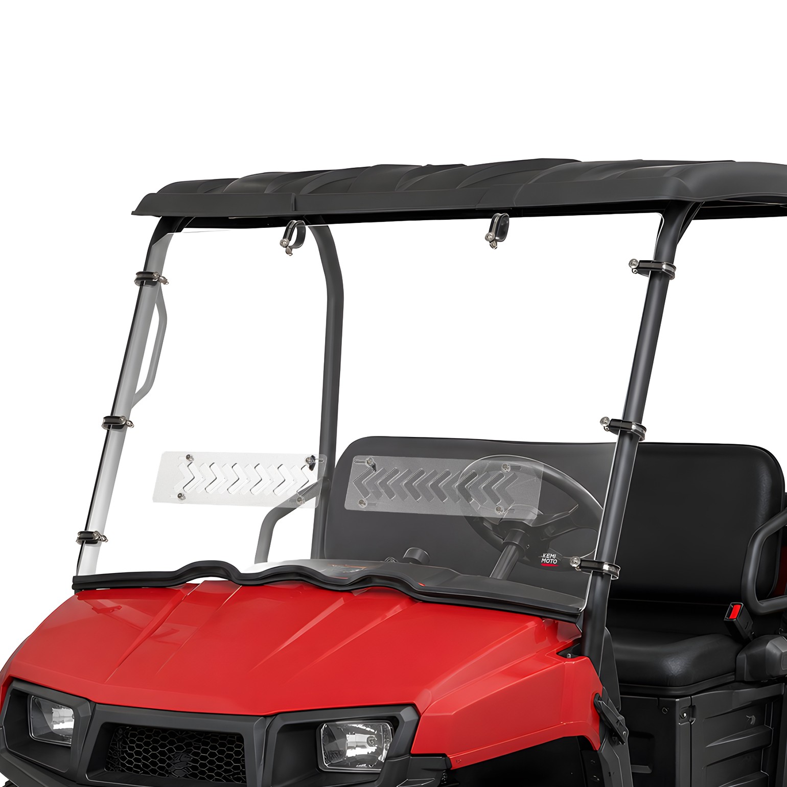 KEMIMOTO Front Vented Windshield for Polaris Ranger 400 500 800 Midsize 2010-14