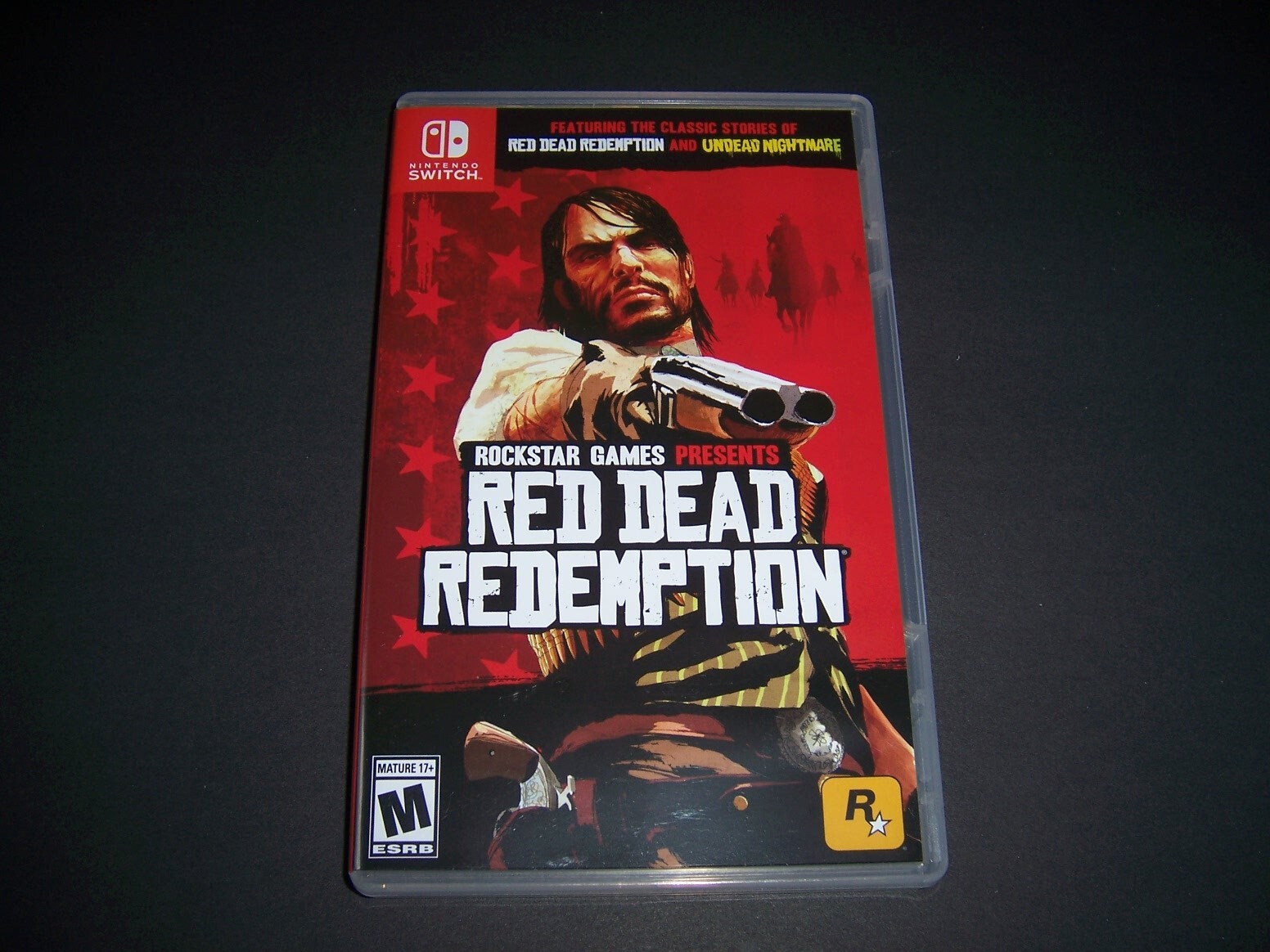 Authentic Box Case ONLY Replacement Nintendo Switch for Red Dead Redemption