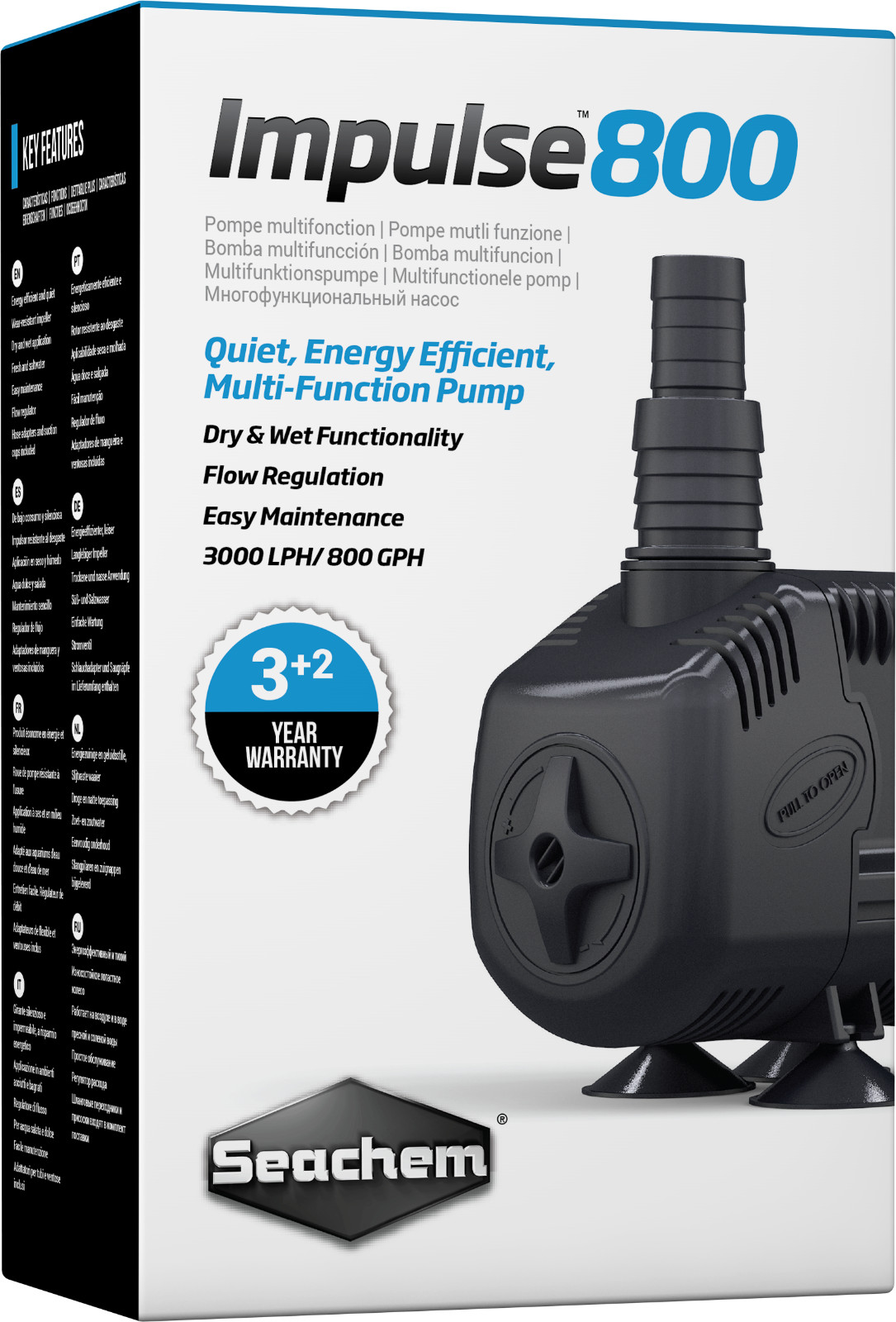 Seachem Impulse 800 Multi-Function Aquarium Water Pump  ( by Sicce )