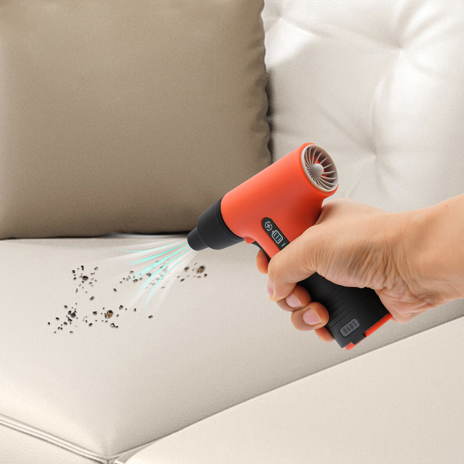 13000RPM Cordless Air Duster Blower Compressed Computer Cleaning Gap Cleaner