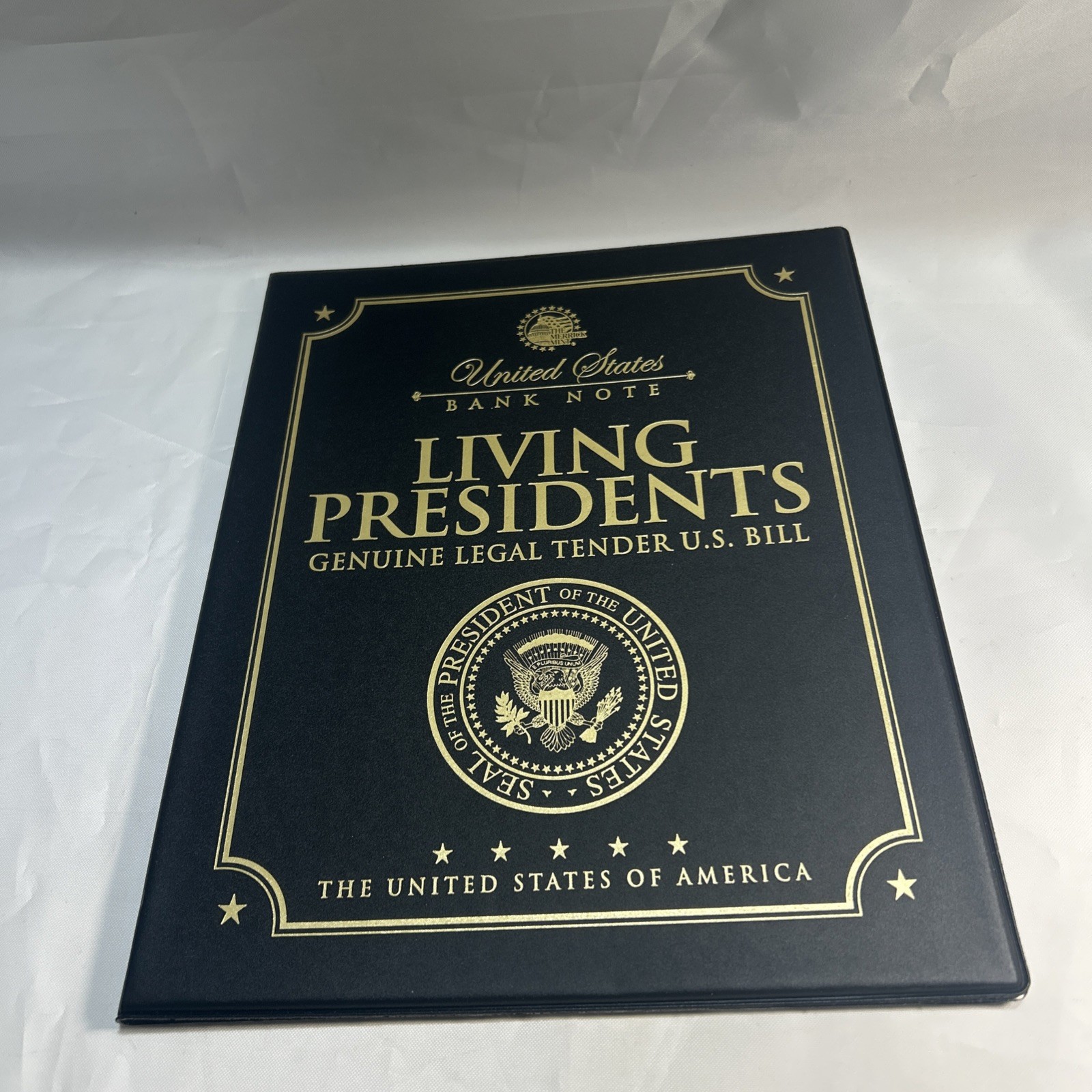 Living Presidents Colorized $2 Bill Merrick Mint Collectible COA Merrick Mint