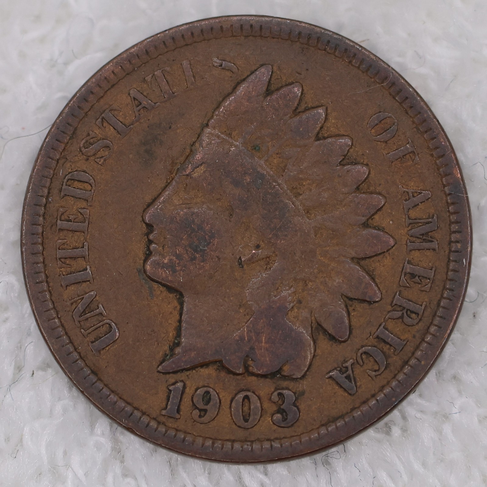 Indian Head Wheat Penny 1903
