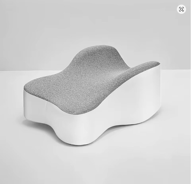 Memory Foam Knee Pillow Leg Spacer Side Sleeper Hip Back Support Cushion