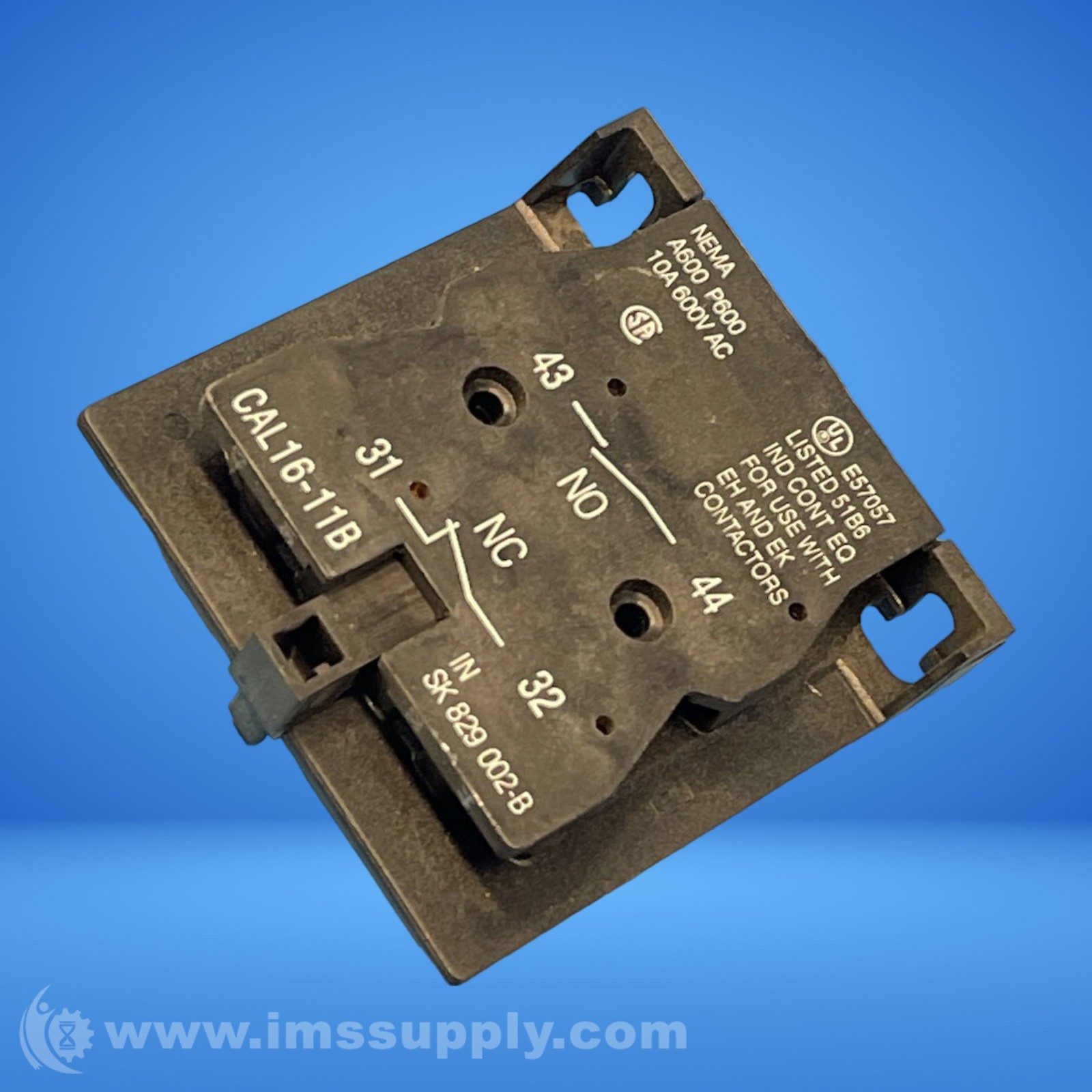CAL16-11B Auxiliary Contact Contactor Block FNIP
