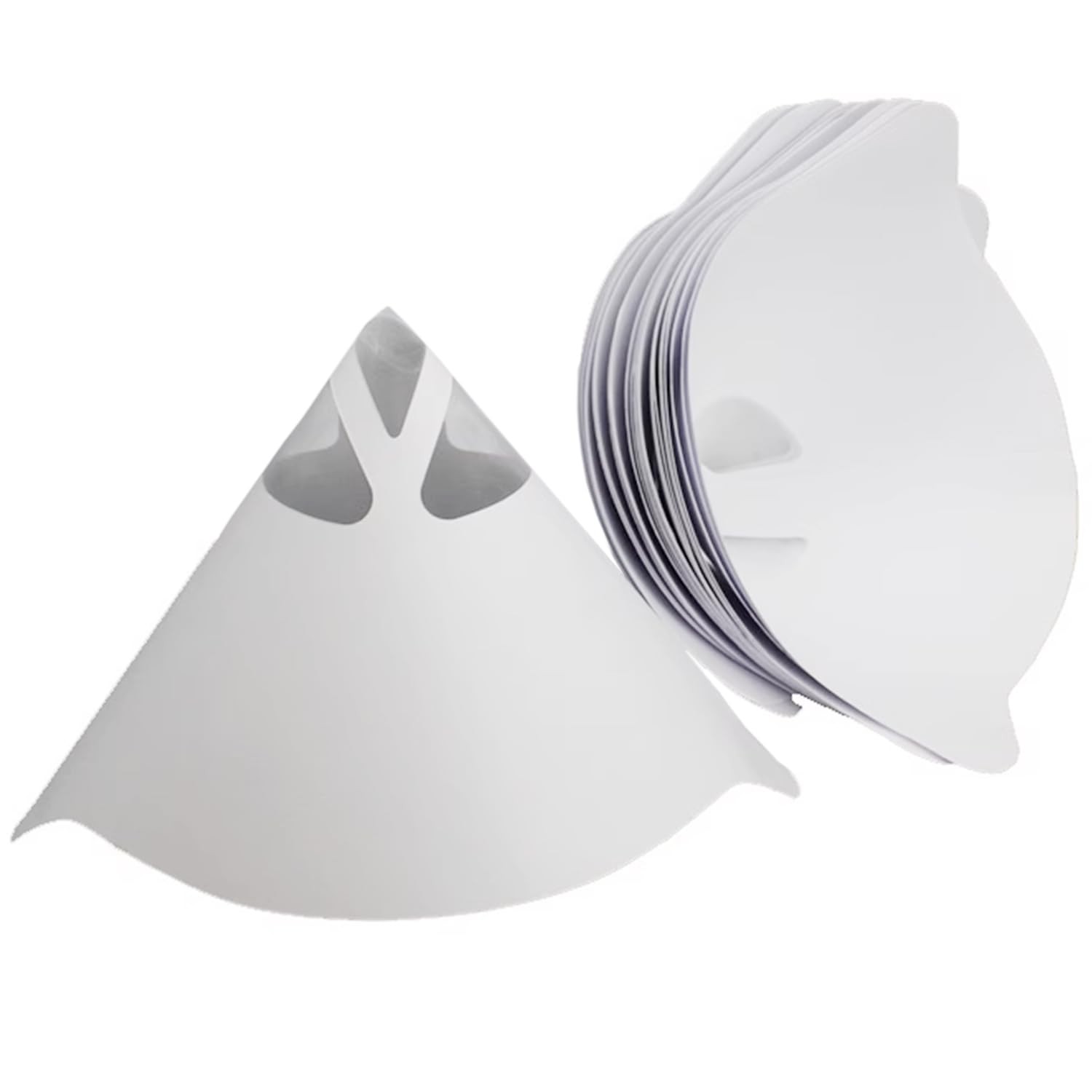 100 Pcs Paint Strainers Paper Cone Funnels Universal Cone Paint Filters