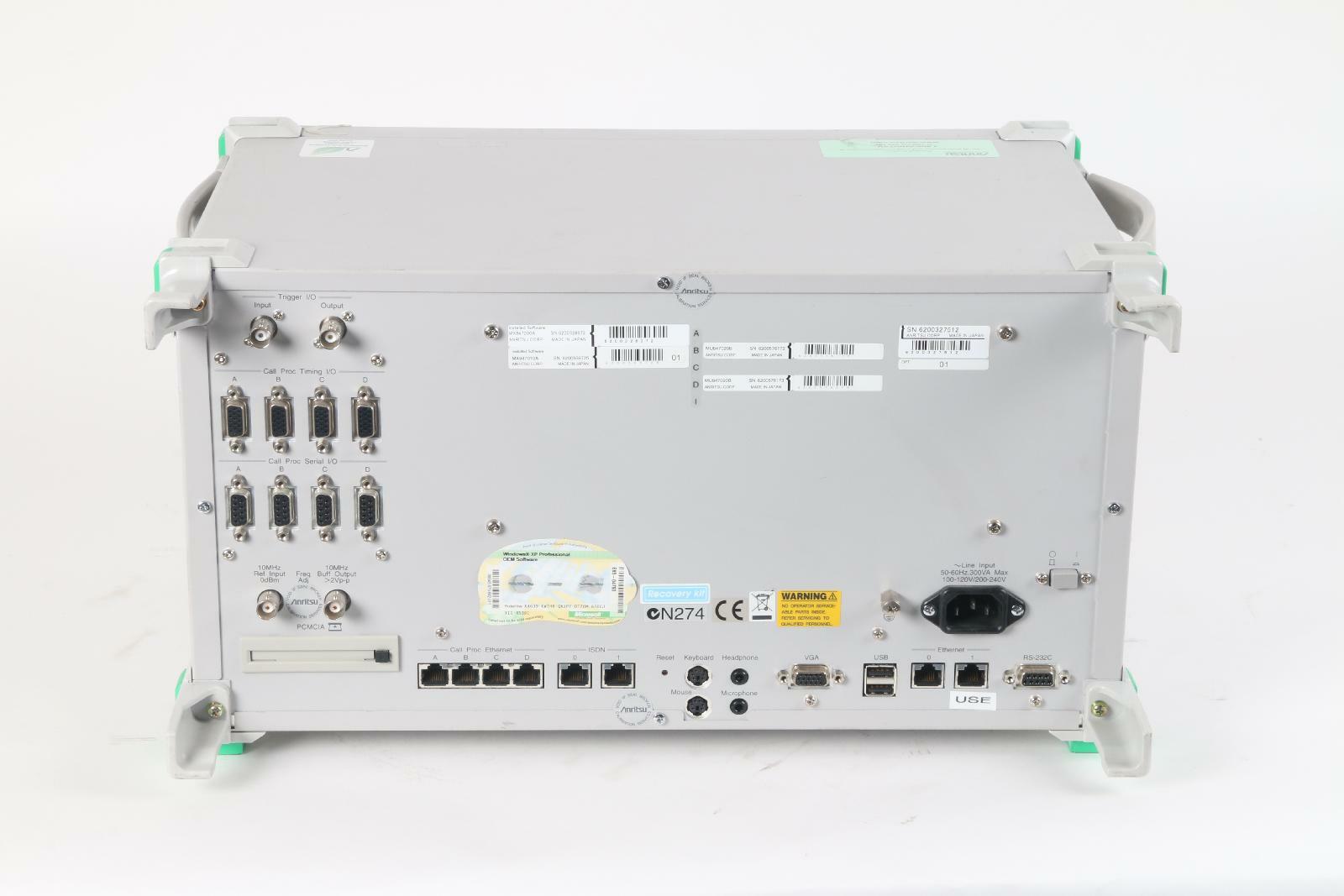 Anritsu MD8470A Signaling Tester With Option 01