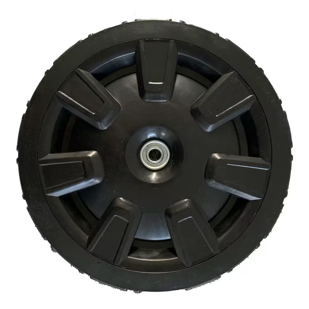 YARDMAX Replacement Free/Non-Drive Rear Wheel 11 in X 1.6 in for Lawn Mowers Fre