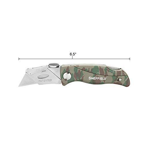 Sheffield 12131 Camouflage Quick Change Utility Knife