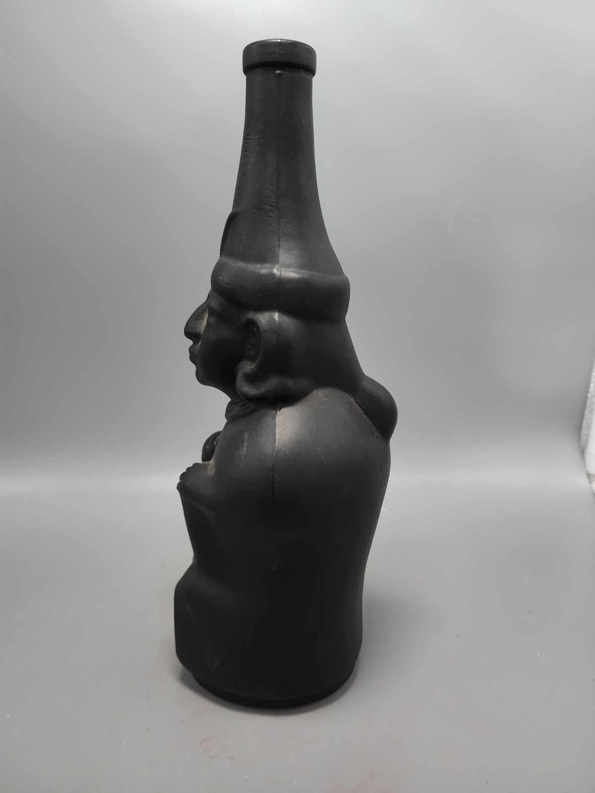 Vintage Ranuzzi Lima Peru Black Bottle