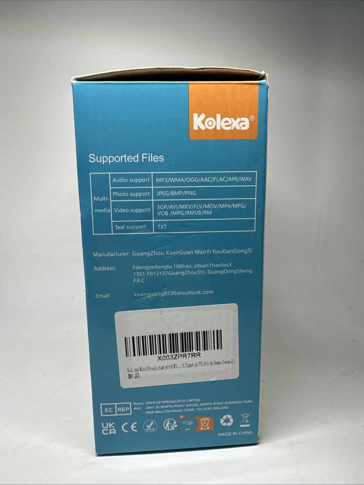 LED PROJECTOR Kolexa VF210