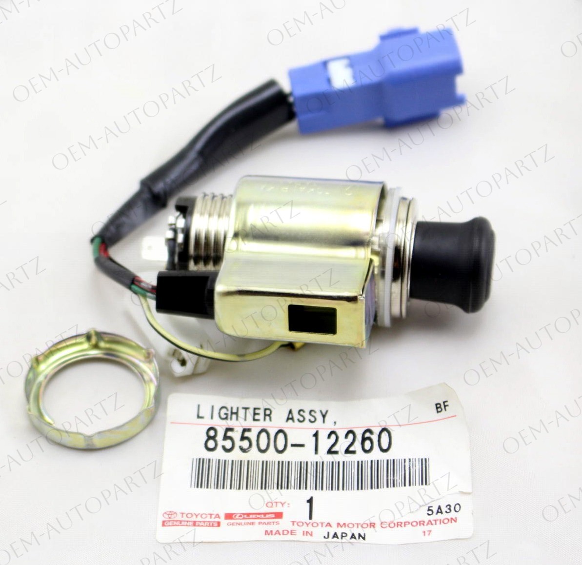 85500-12260 Toyota Corolla 2009-2013 Cigarette Lighter OEM Genuine NEW