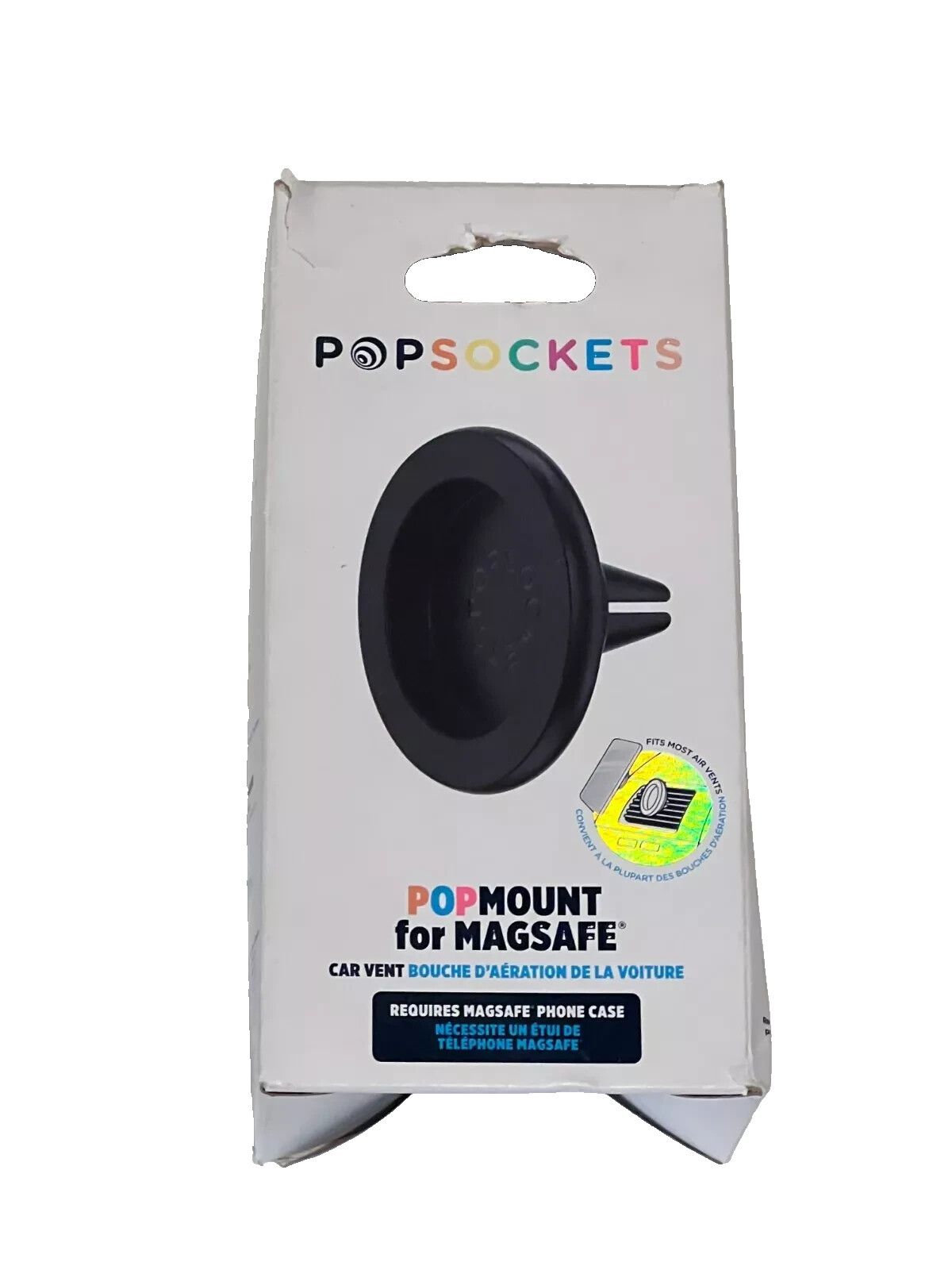 PopSockets PopMount Car Vent Mount w/ Magsafe for iPhone 12 13 14 15 16 Pro Max
