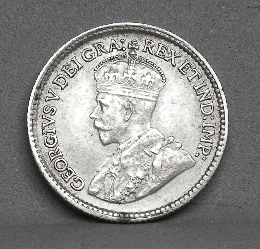CANADA 1915 5 CENTS, KM.22, XF  (PT4-36)