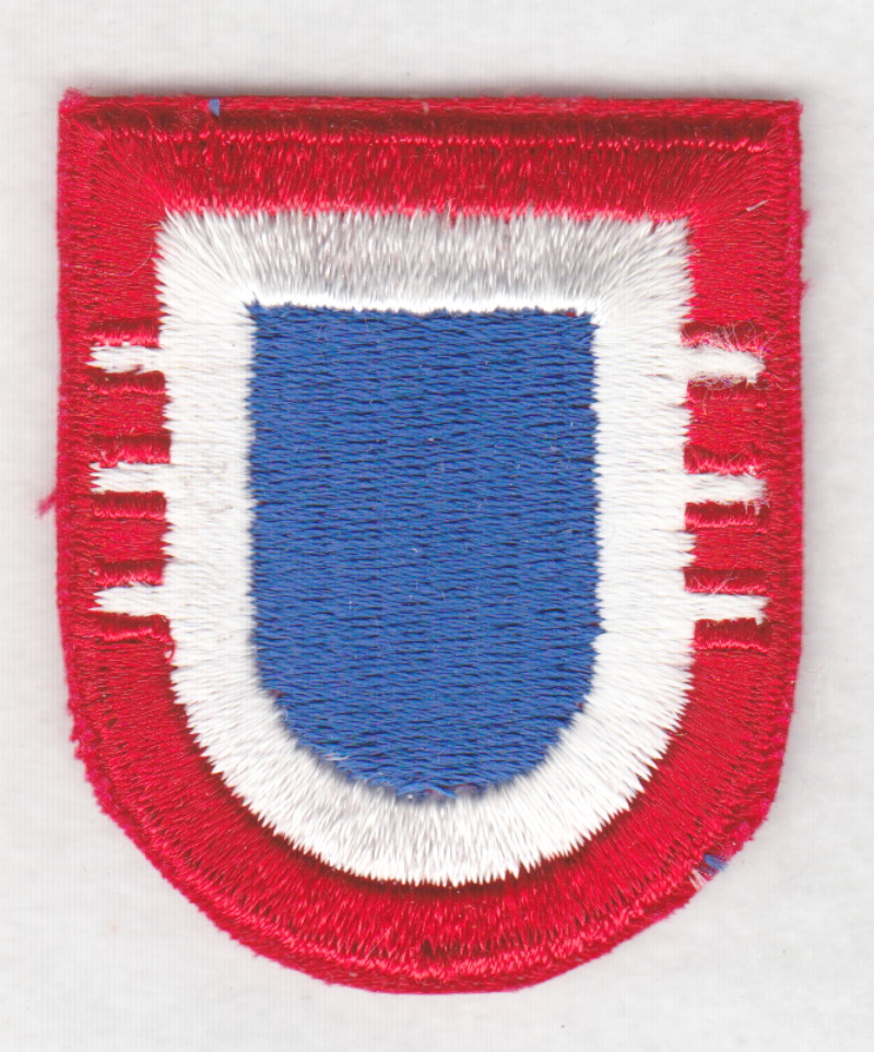 Army Beret Patch: 3rd Brigade, 82nd Airborne Division - cut edge
