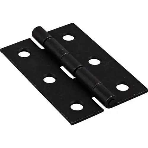 Hillman Hardware Essentials 2 in. Oil Rubbed Bronze Broad Hinges, 2-Pack