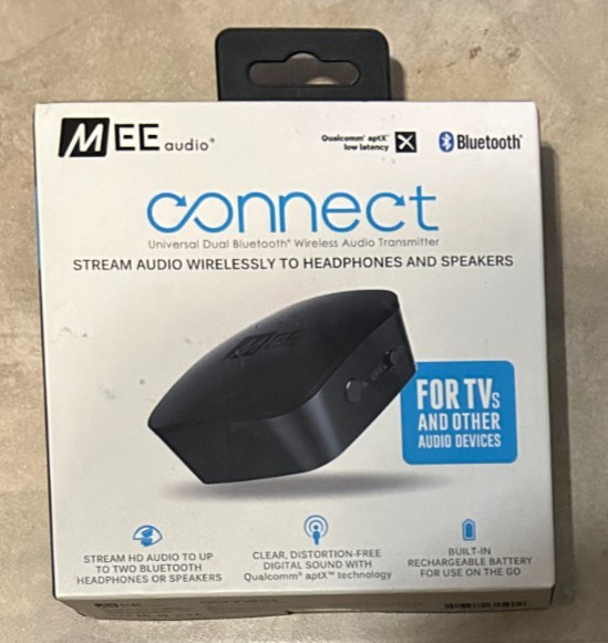 MEE Connect Universal Headphone & Speaker Bluetooth Wireless Audio Transmitter