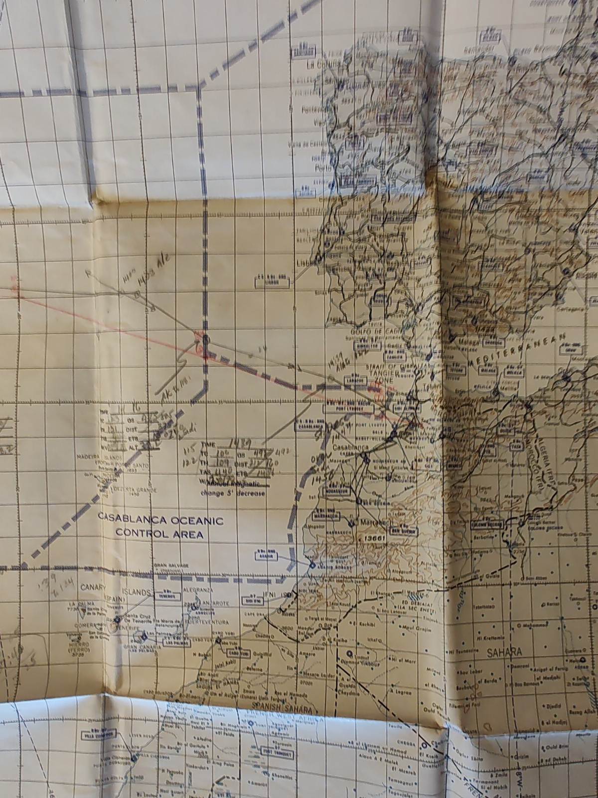 USAF SPECIAL NAVIGATION CHART